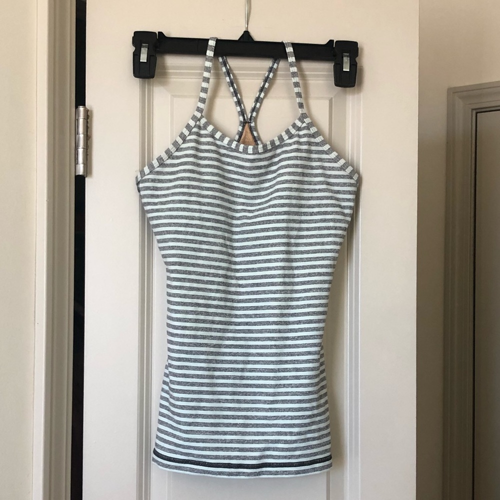 Ivivva athletica size 12 stripe tank top